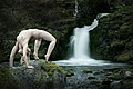Acrobatics at the Waterfall