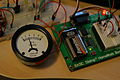 BASIC stamp & voltmeter