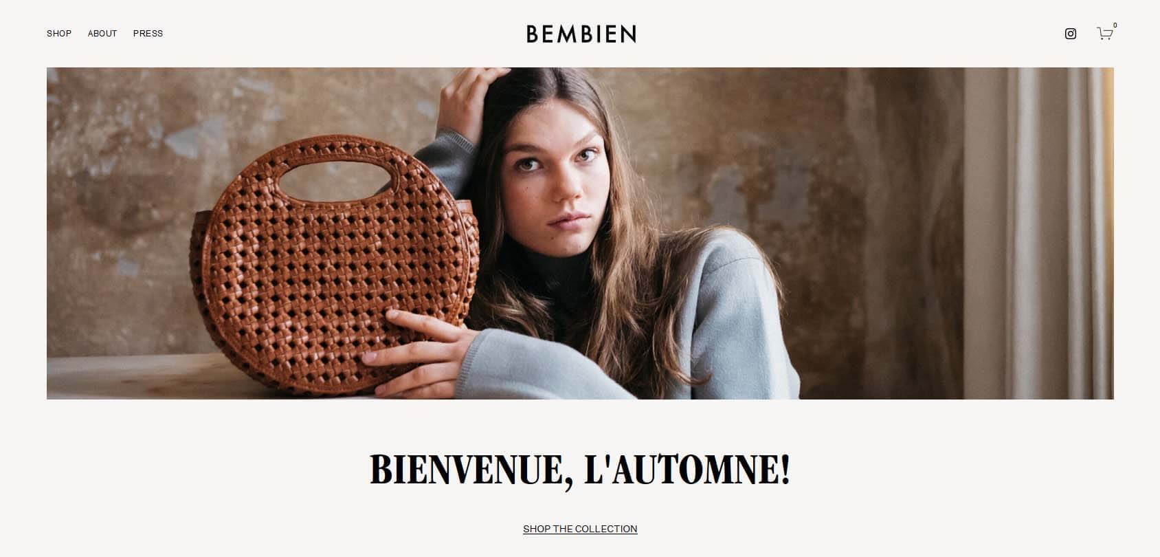 Bembien Homepage