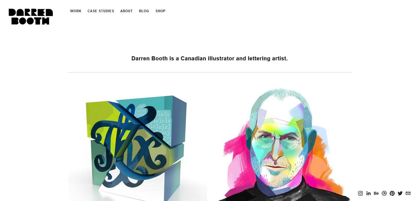 Darren Booth Homepage