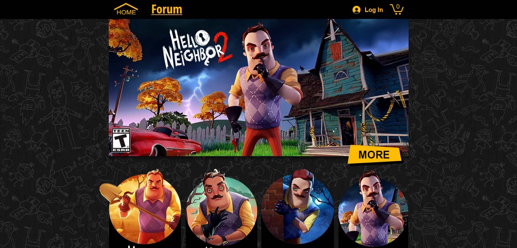 Hello Neighbor Homepage