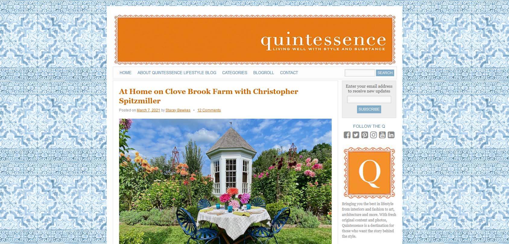 Quintessence Homepage