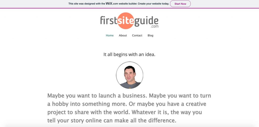 wix test website