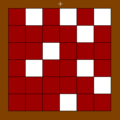 A PNG version of the Mathias Sandorf cryptographic grille.