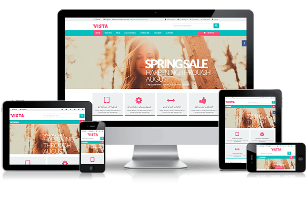 responsive theme example